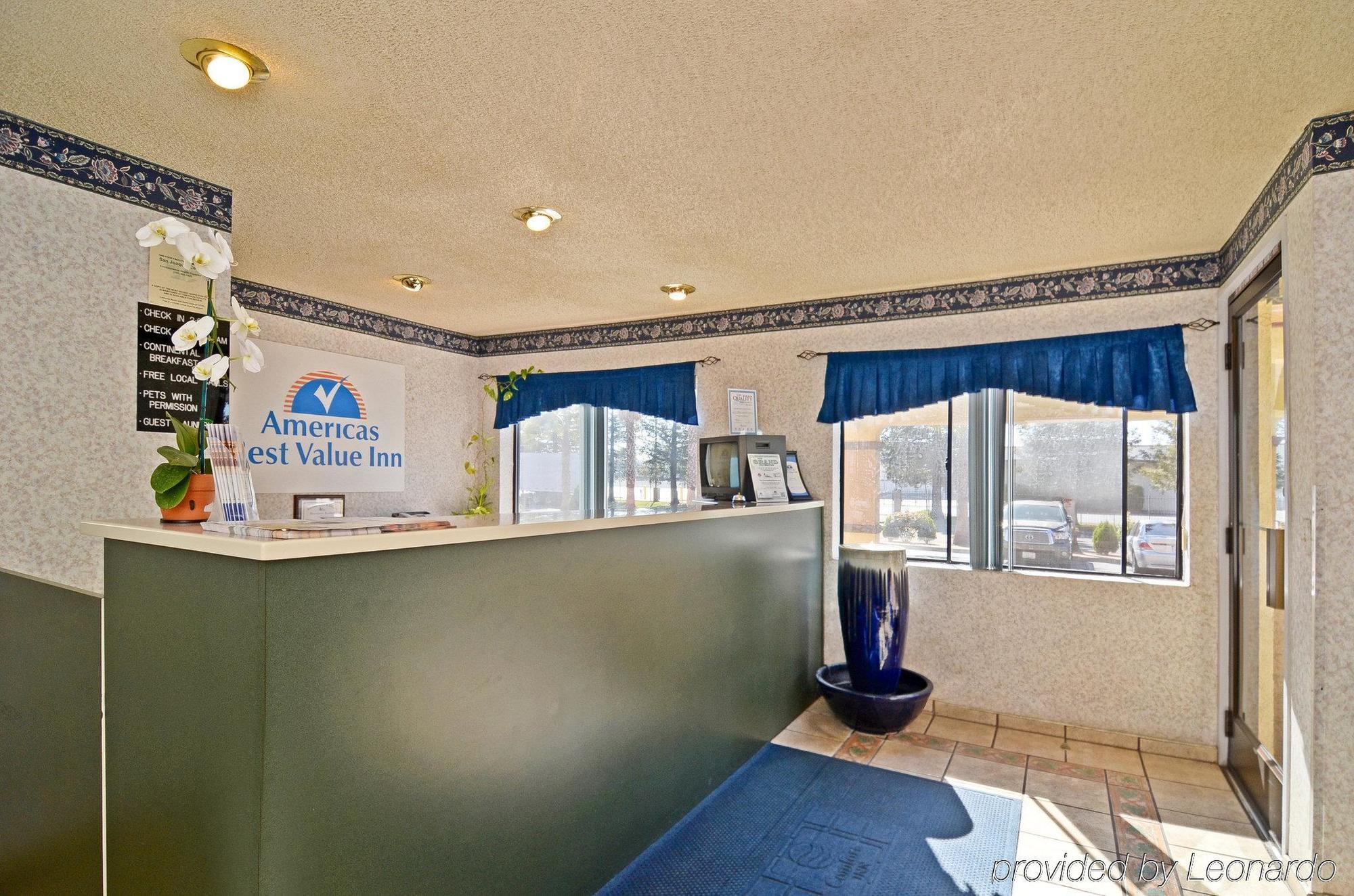 Americas Best Value Inn Stockton Interior foto